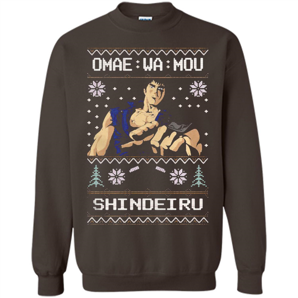 Omae Wa Mou Shindeiru Ugly Christmas Sweater - Sweatshirt