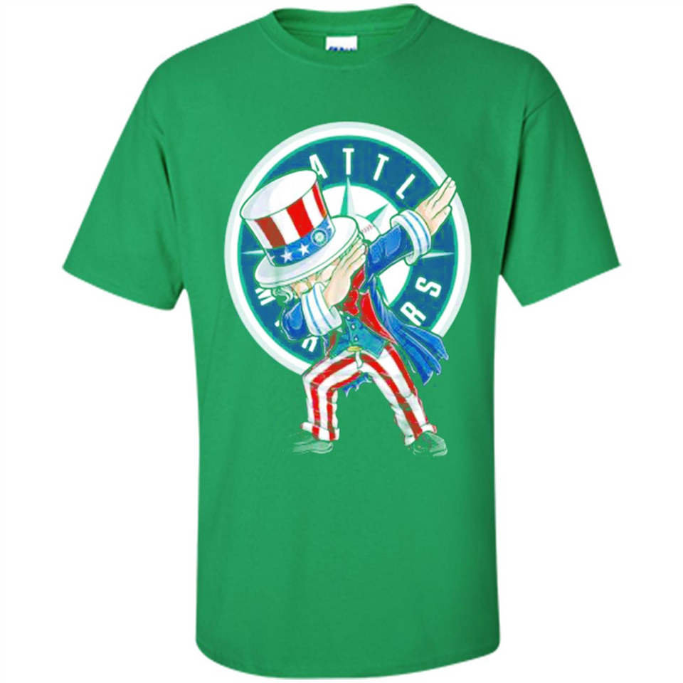 MLB SEATTLE MARINERS UNCLE SAM DABBING INDEPENDENCE DAY