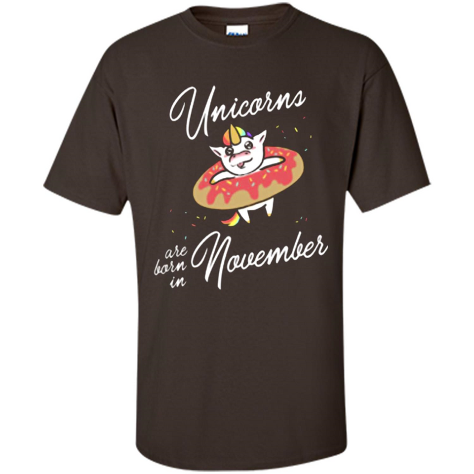 Unicorns Born In November Birthday