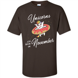 Unicorns Born In November Birthday