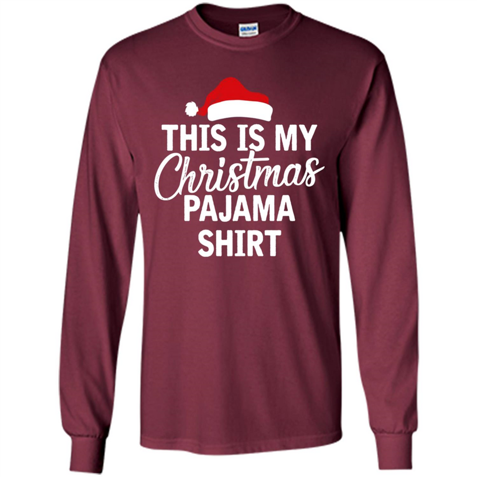 This Is My Christmas Pajama Family Matching - Long Sleeve T-Shirt