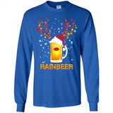 Rainbeer Funny Reindeer Beer Lover
