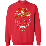 Skull Christmas Decorations Merry Xmas T-Shirt - Sweatshirt