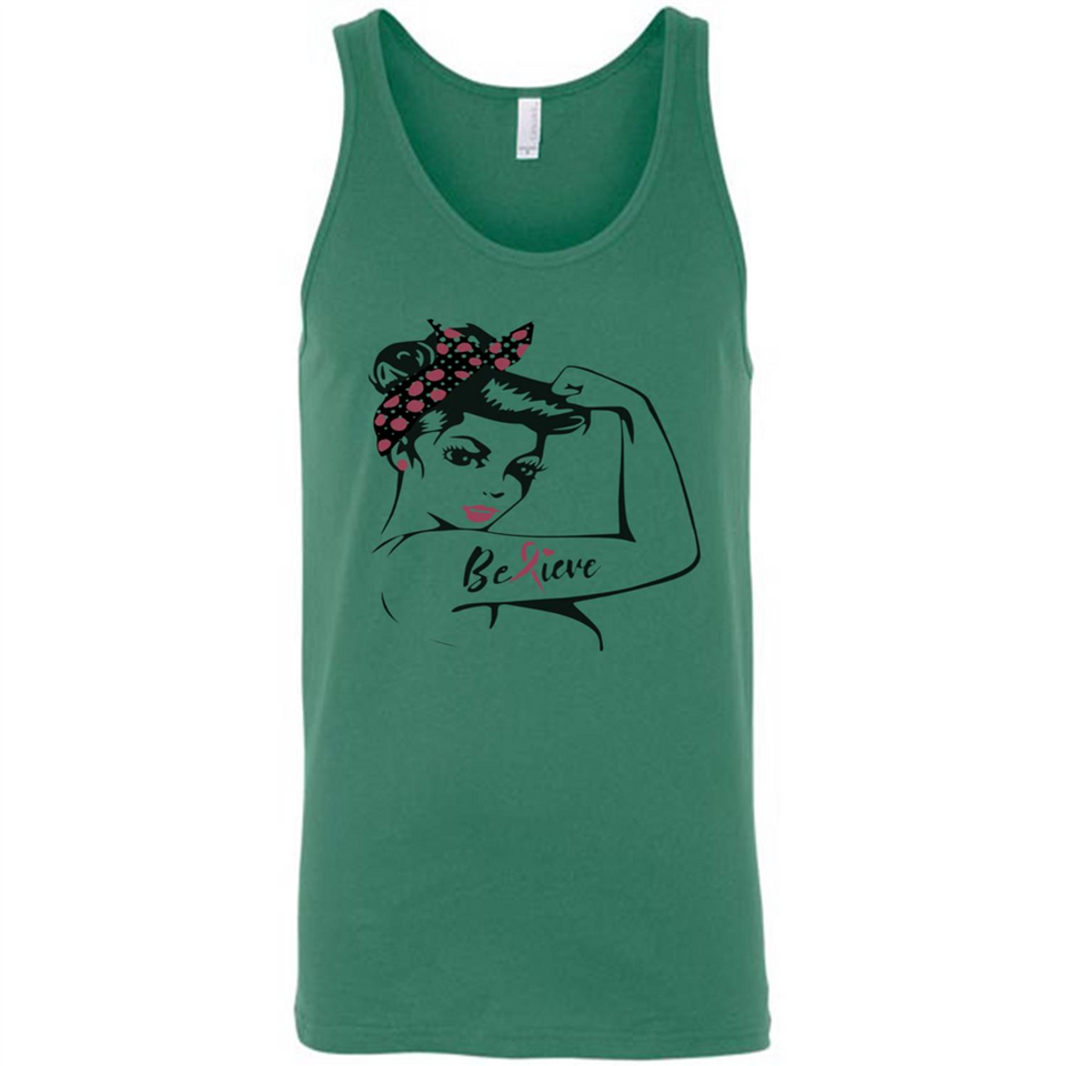 National Breast Cancer Day - Canvas Unisex Tank
