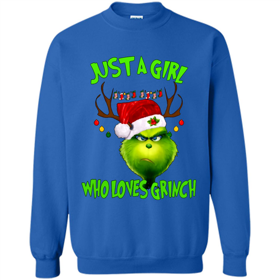 Just a Girl Who Loves Grinch Christmas PING PONG