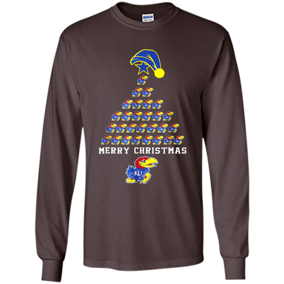 Perfect Kansas Jayhawks Christmas Tree PINGPONG
