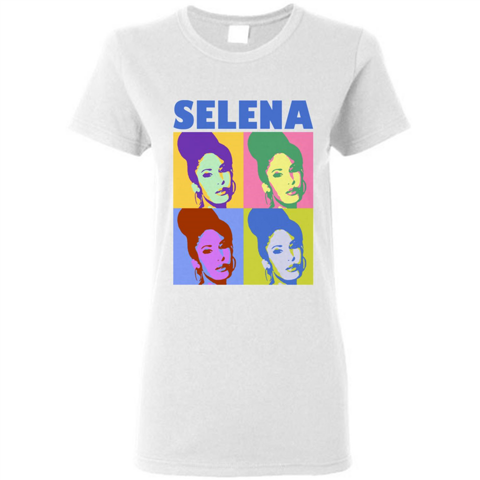Selena Gomez Light Color - Ladies Short-Sleeve