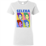 Selena Gomez Light Color - Ladies Short-Sleeve