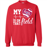 Tennessee Titans Football My Heart is on that Field - Sweatshirt