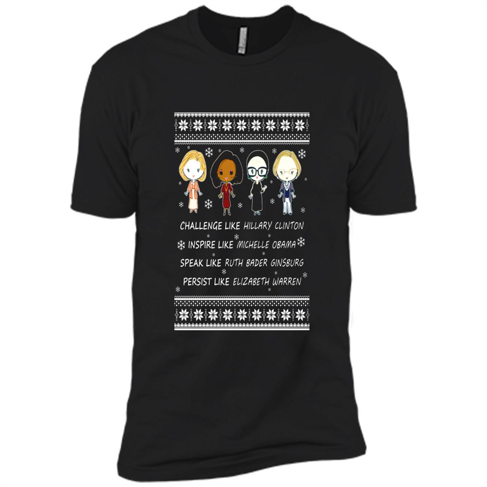 Nasty Women Michelle Hillary Warren Bader Christmas PINGPONG