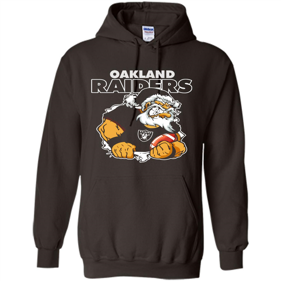 Grumpy Santa Claus Oakland Raiders Football Team PINGPONG
