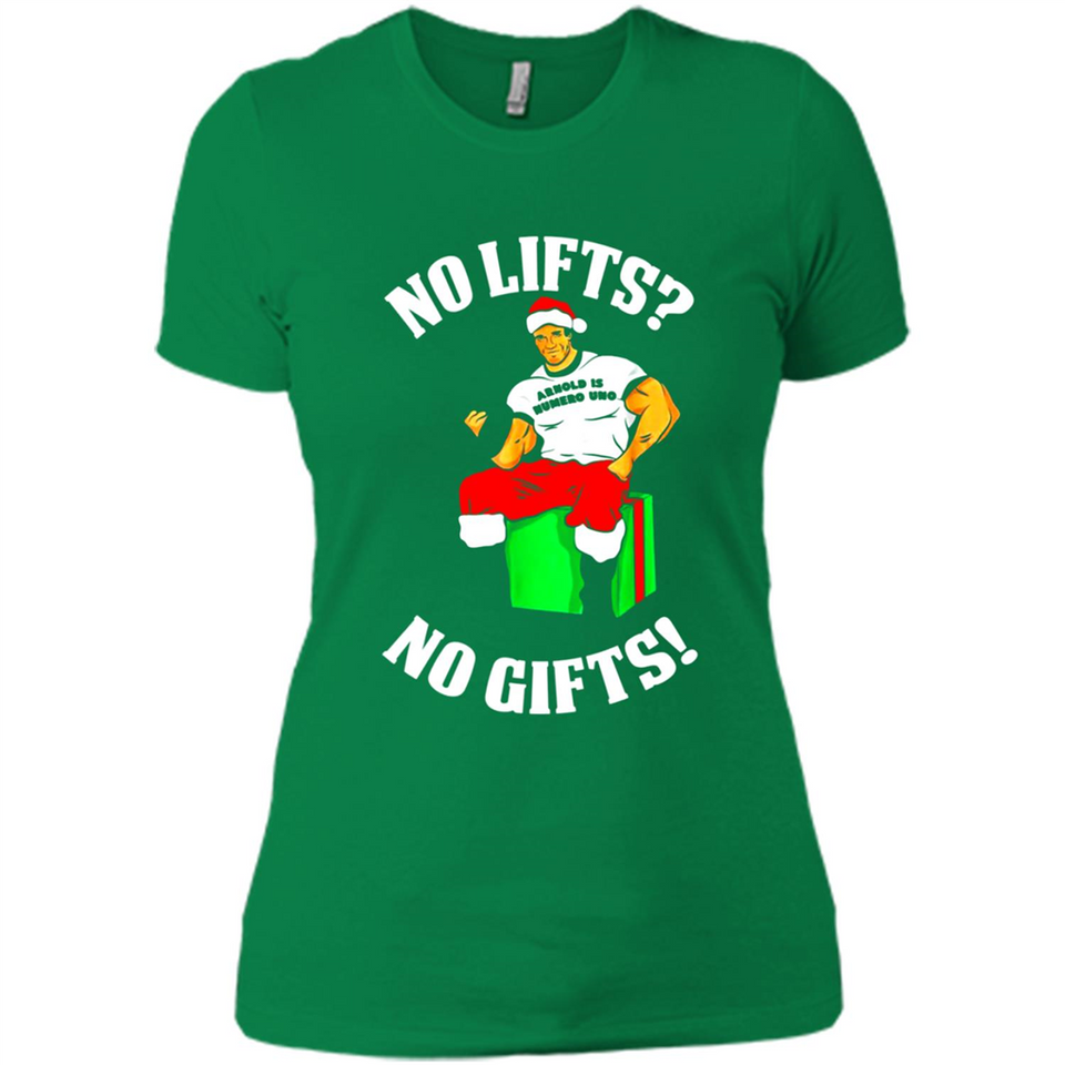 Arnold Is Numero Uno No Lifts No Gifts Christmas PINGPONG