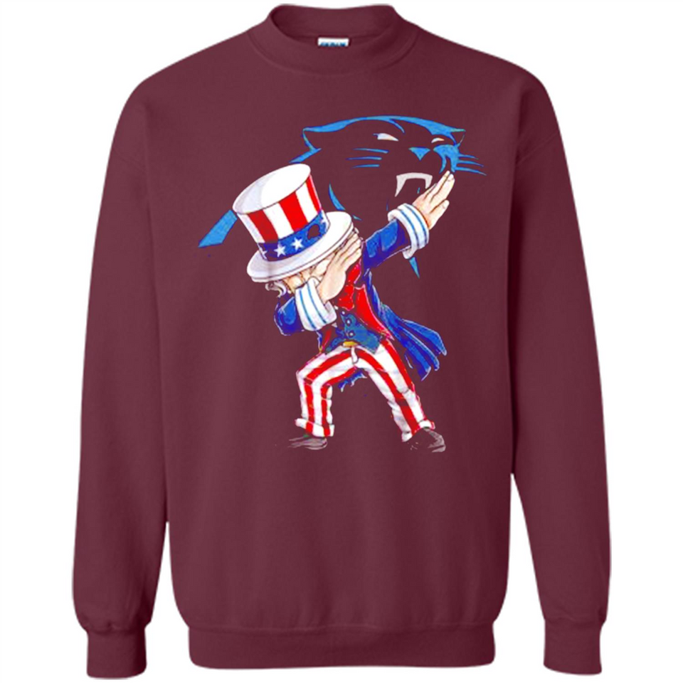 NFL CAROLINA PANTHERS UNCLE SAM DABBING INDEPENDENCE DAY