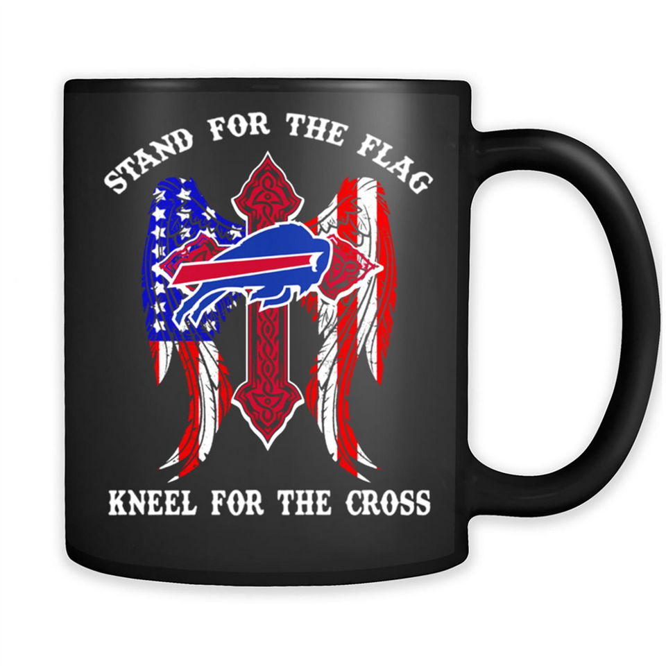 Buffalo Bills - Stand for the flag, kneel for the cross