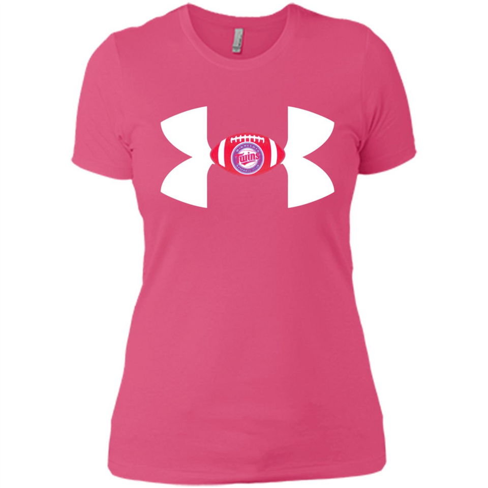 Minnesota Twins Under Armour Logo - Ladies' Boyfriend T-Shirt