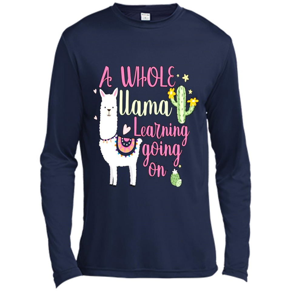 A Whole Llama Learning Going on Teachers Students PING PONG