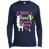 A Whole Llama Learning Going on Teachers Students PING PONG
