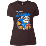 Grumpy Santa Claus Detroit Lions Football Team PINGPONG