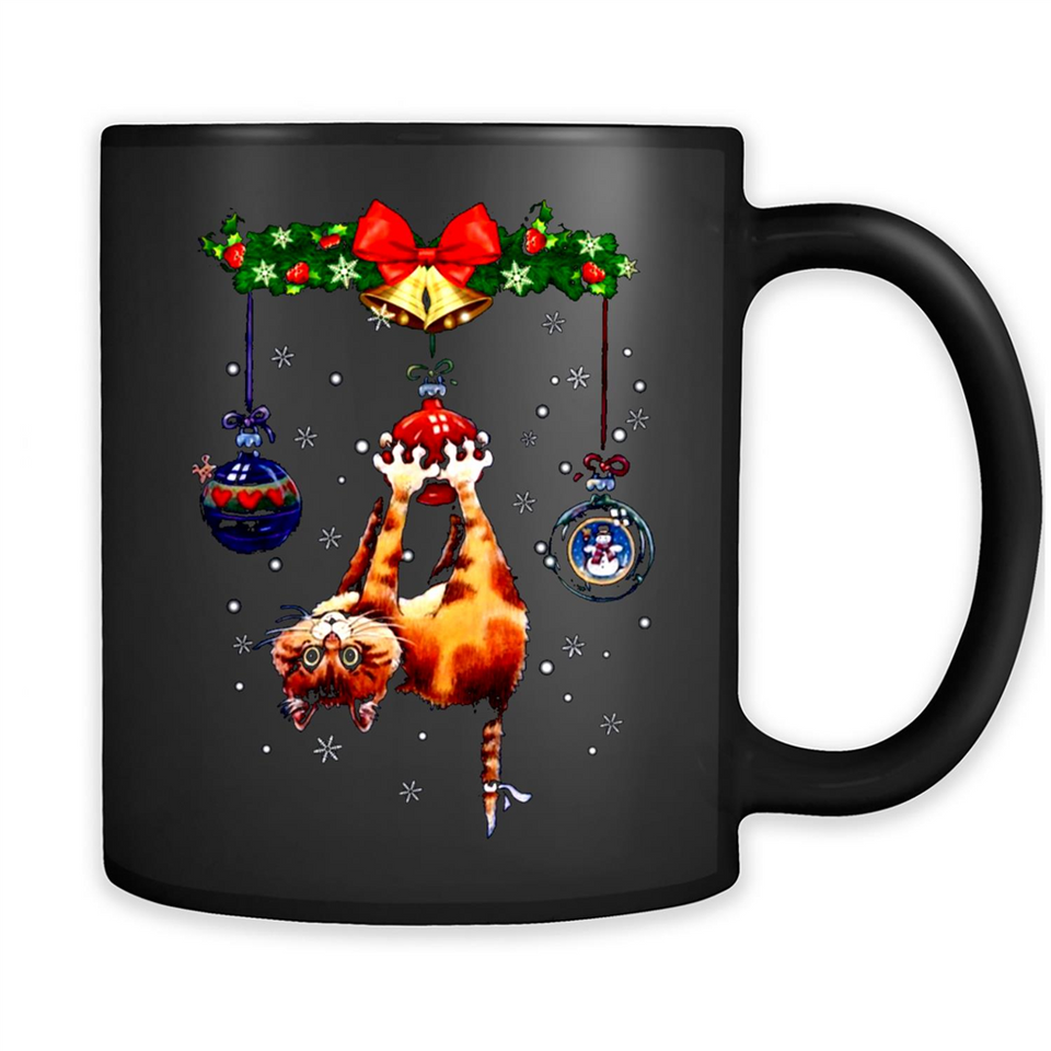 Merry Christmas Funny Cat Christmas sweater, sweater PINGPONG