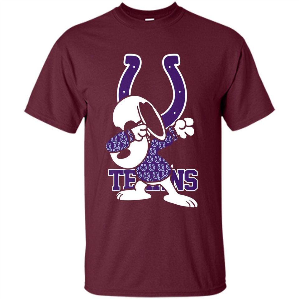 Indianapolis Colts Snoopy Dabbing PING PONG