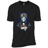 Brooklyn Nets Halloween The Nightmare Before Christmas - Premium Short Sleeve T-Shirt