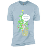 Christmas Tree Cat Long Sleeve Christmas Shirt for Cat Lover - Premium Short Sleeve T-Shirt