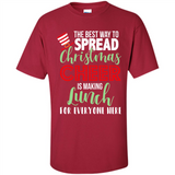 Spread Christmas Cheer Lunch Family Xmas Gift Ls - Shirt