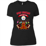 Pittsburgh Steelers NFL Reindeer Funny Merry Christmas And Happy New Year