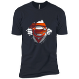 Chicago Bears And Superman Fans - Premium Short Sleeve T-Shirt