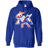 MLB MIAMI MARLINS UNCLE SAM DABBING INDEPENDENCE DAY