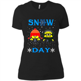 Snow Day Shirt For Detroit Tigers Vs Minion Fans pingpong