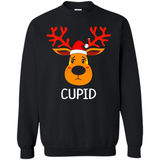 Cupid Santa Claus Funny Xmas Holiday T-Shirt - Sweatshirt