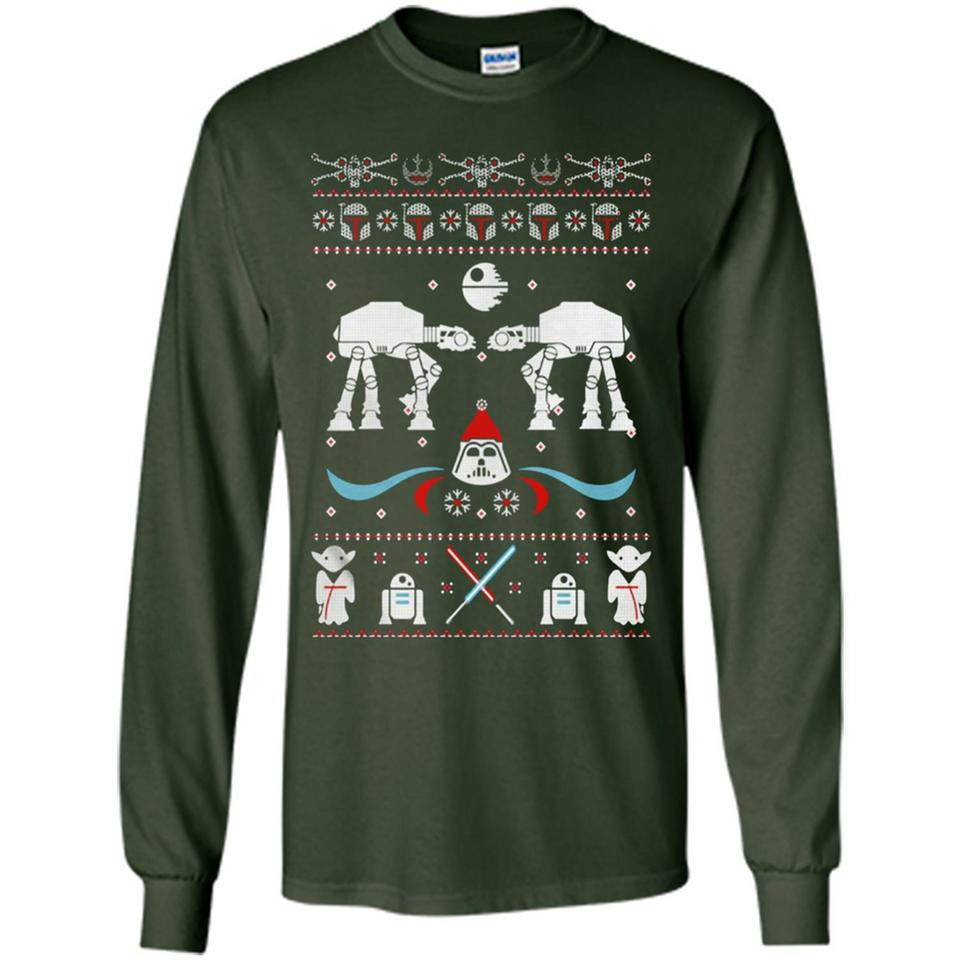 Star Wars Icons Funny Ugly Christmas - Long Sleeve T-Shirt