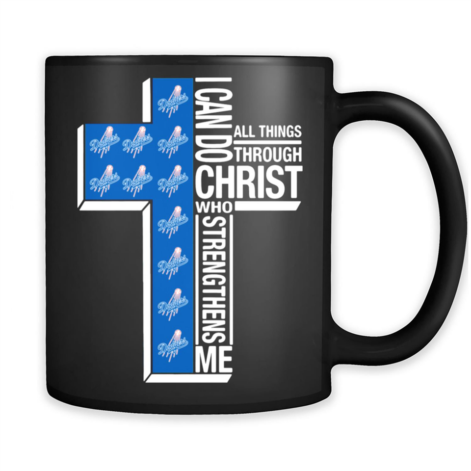 MLB Los Angeles Dodgers I Can Do All Things Through Christ Who Strengthens Me
