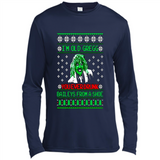I'm old Gregg you ever drunk baileys from a shoe Christmas sweater PINGPONG