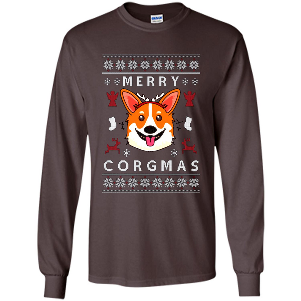 Merry Corgmas Christmas Corgi Christmas Sweatshirt 1 PINGPONG