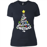Joy Love Peace Believe Christmas Tree