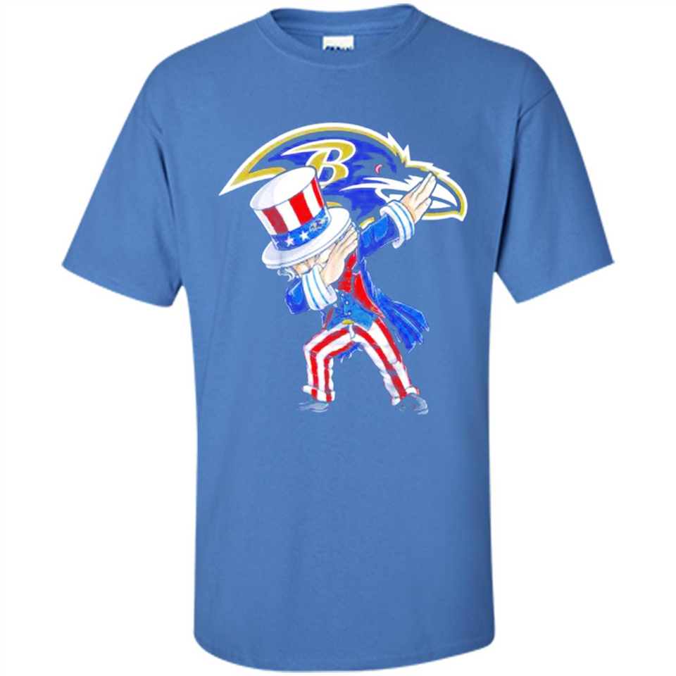 NFL BALTIMORE RAVENS UNCLE SAM DABBING INDEPENDENCE DAY