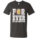 Minnesota Vikings Forever For ever not just when we win - Men's V-Neck
