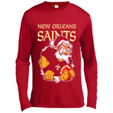 Grumpy Santa Claus New Orleans Saints Football Team PINGPONG