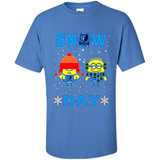 Snow Day Shirt For Memphis Grizzlies Vs Minion Fans pingpong
