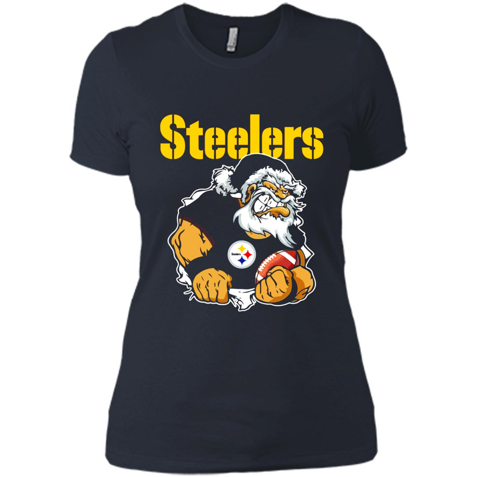Grumpy Santa Claus Pittsburgh Steelers Football Team PINGPONG