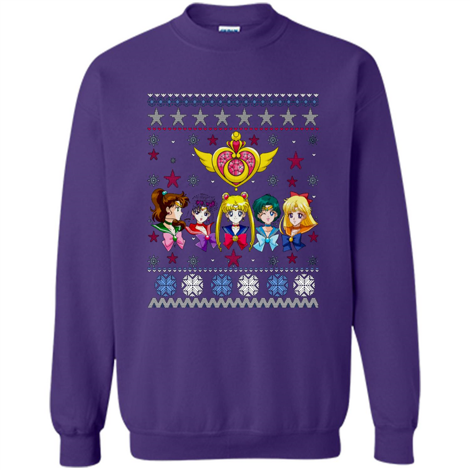 Sailor Moon Ugly Christmas Sweater Perfect Christmas PINGPONG