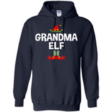 Grandma Elf Shirt -Family Matching Christmas Pajamas - Hoodie