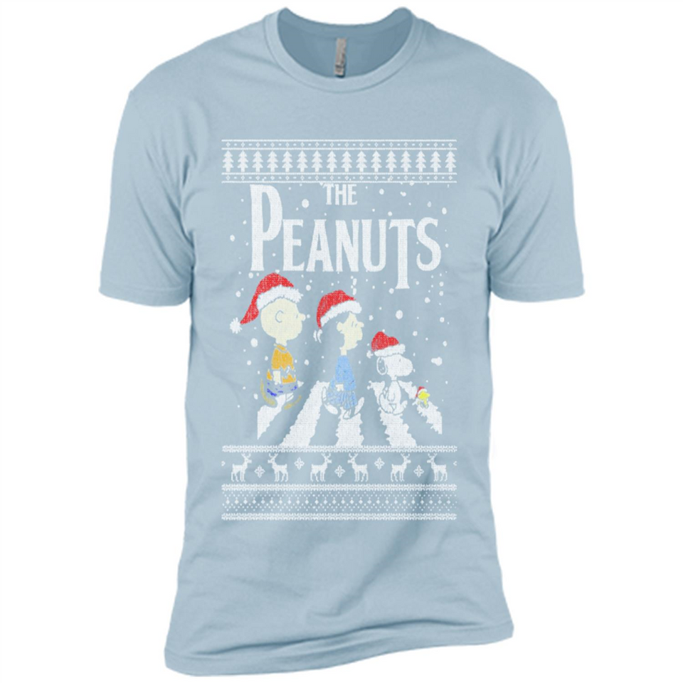 Snoopy Peanuts Ugly Christmas - Premium Short Sleeve T-Shirt