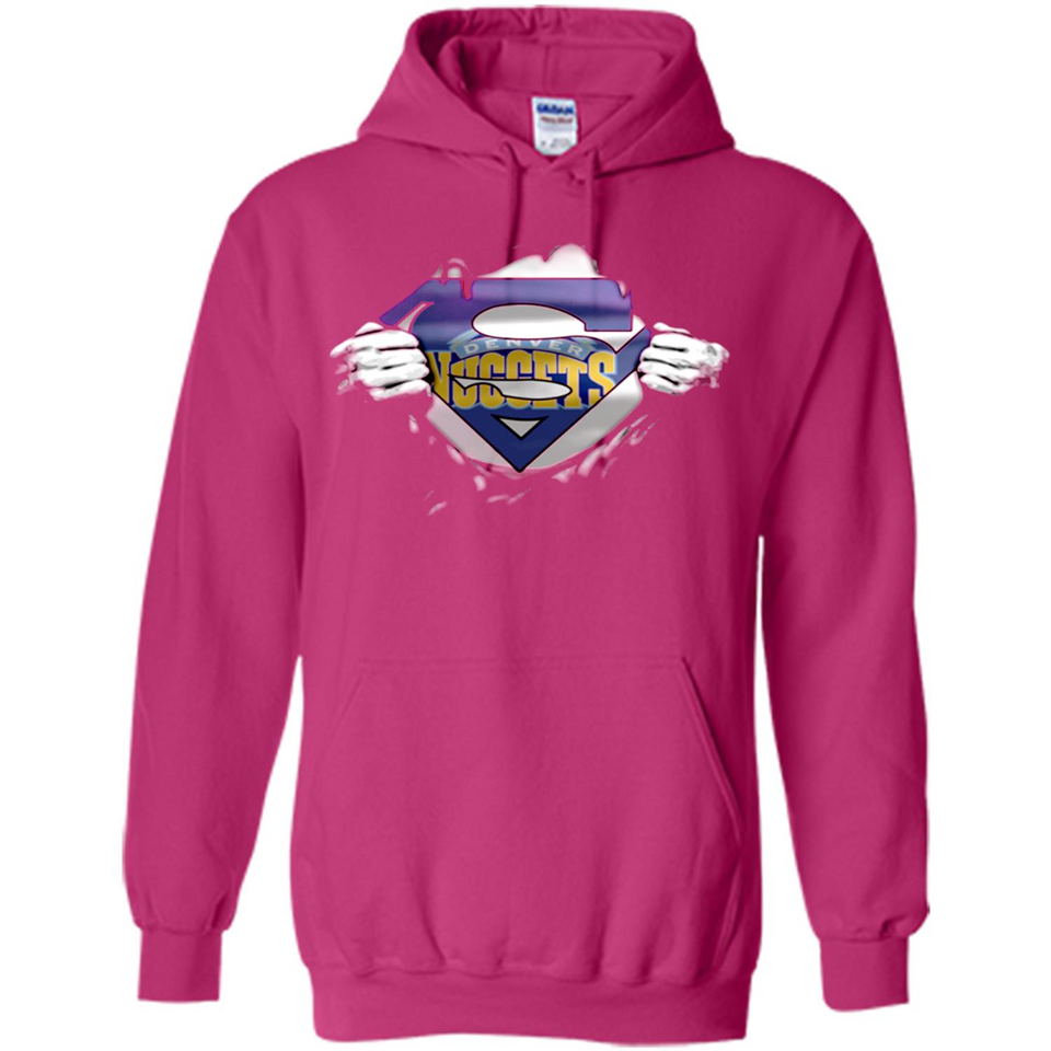 Denver Nuggets And Superman Fans - Hoodie