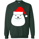 Funny Hamster Christmas t-shirt Santa Hat - Sweatshirt