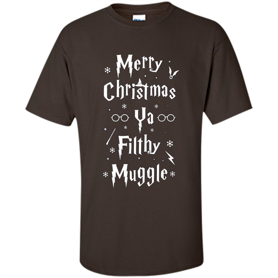 Merry Christmas Ya Filthy Muggle Christmas Sweatshirt PINGPONG