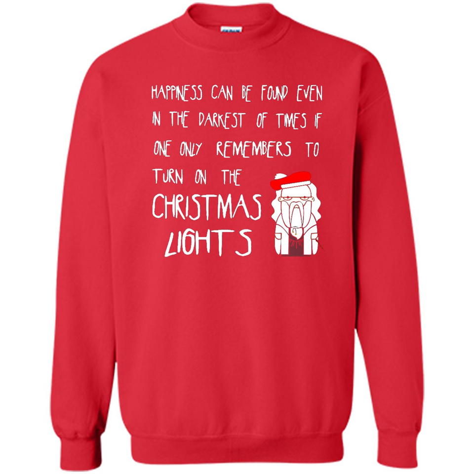 Christmas Ugly Sweater Christmas Lights - Sweatshirt