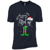 Let's Get Elfed Up Funny Drinking Wine Christmas Elf PINGPONG